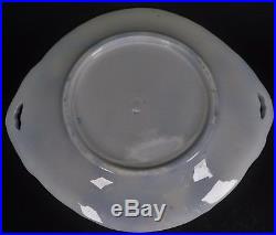 Antique Pearl Ware Pottery Thomas Dimmock Blue & White Sauce Tureen Plate
