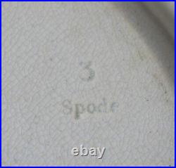 Antique Spode Blue & White Transferware c. 1815 10 Plate Gothic Castle Pattern