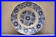 Antique W & E Co William Emberton Pottery Plate Starburst Bowl Blue & White Old