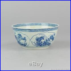 Antique ca 1900 blue and white mosa plate bowl Netherlands in Kangxi style