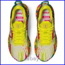 Asics Womens Gel Noosa Tri 13 Pink White Yellow Running Shoes Size 1012B010-700