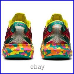 Asics Womens Gel Noosa Tri 13 Pink White Yellow Running Shoes Size 1012B010-700