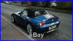 BMW Z4 2.0 Sport FSH 2006 56 plate Blue with White Leather