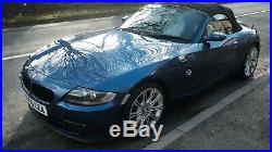 BMW Z4 2.0 Sport FSH 2006 56 plate Blue with White Leather