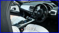 BMW Z4 2.0 Sport FSH 2006 56 plate Blue with White Leather