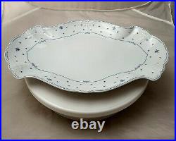 Beautiful Tirschenreuth Baronesse Blue / White Serving Platter 13