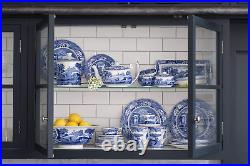 Blue Italian Dinner Plates Set of 4 (10.5 Inch Dinner Plate)