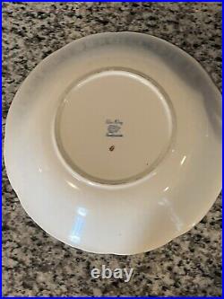 Blue White Pitcher/bowl Vintage Handpainted Japanese Porcelain Blue Peony