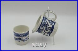 Blue and White Old Willow, English Ironstone Tableware, part dinner set, 41piece