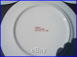 Bombay Company Blue & White China (9) Matching Round Plates 10 7/8 Dia, Unused