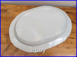 Boy on a Buffalo Chinoiserie Platter Meat Plate 16.5 John Harrison c1780 Spode