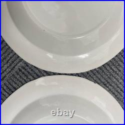 Burleigh Blue Calico Plates 26.5cm Set Of 4 No Box Unused