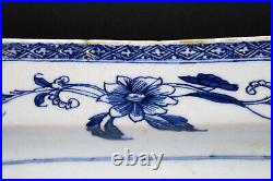 C1750, RORSTRAND, ANTIQUE 18thC SWEDISH TIN GLAZED FAÏENCE POTTERY SERVING DISH