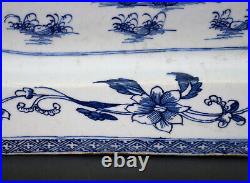 C1750, RORSTRAND, ANTIQUE 18thC SWEDISH TIN GLAZED FAÏENCE POTTERY SERVING DISH