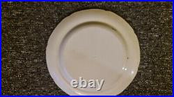 C1820 Spode Blue & White'Death of the Bear' Plate Sporting Series Excellent