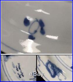 CCVP03 Kosometsuke chinese Blue & white porcelain plate Japanese Ming era cobalt