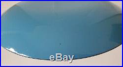 Cathrineholm MCM Enamelware 12 Platter Plate Lotus Design Blue & White #2