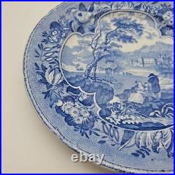 Chetham & Robinson Plate Parkland Scenery Pattern Ca. 1825 Antique