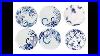 Chinese Blue And White Porcelain Willow Pattern Plate