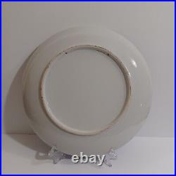 Chinese Blue & White 14 Porcelain Wall Hanging Charger Plate 20th Century