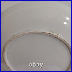 Chinese Blue & White 14 Porcelain Wall Hanging Charger Plate 20th Century