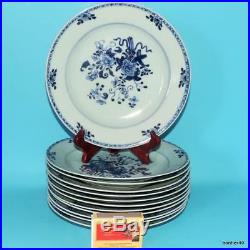 Chinese Export Porcelain 18thc Antique Blue White Kangxi Qianlong Plates