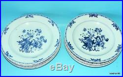 Chinese Export Porcelain 18thc Antique Blue White Kangxi Qianlong Plates