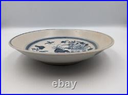 Chinese Qing Blue & White Tek Sing Plate from 1822 Ship Wreck Antique Pottery