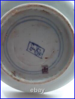 Chinese Tek Sing Treasures Blue & White Porcelain Plate-Antique