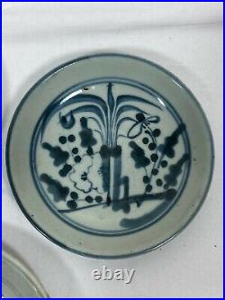 Chinese Zhangzhou Swatow ware export blue white porcelain plates Collection 2