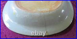 Chinese export blue white vintage Georgian oriental antique meat plate platter
