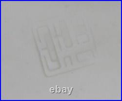 Chinese export blue & white vintage Victorian oriental antique large plate