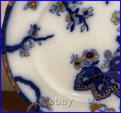 Copeland & Garrett Dinner Plate (25cm)- Cabbage Pattern 7045 Flow Blue c1835