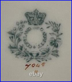 Copeland & Garrett Dinner Plate (25cm)- Cabbage Pattern 7045 Flow Blue c1835