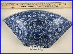 Copeland Spode Greek blue and white Service Plate with Lid