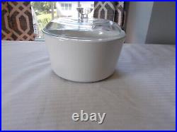 Corning Ware Blue Cornflower Range Topper Aluminum Bottom Vintage 1.5 Quart