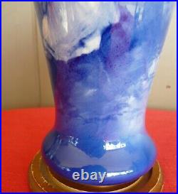 DOULTON BURSLEM England Blue Children Series Ware GIRLS WITH TINY WITCH Vase