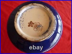 DOULTON BURSLEM England Blue Children Series Ware GIRLS WITH TINY WITCH Vase