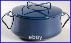 Dansk Kobenstyle Blue 2 Quart Metal Casserole Dish 10054258