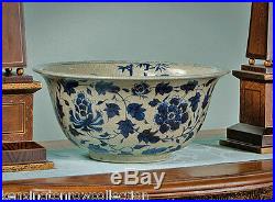 Decorative Bowls Shanghai Garden Blue & White Porcelain Centerpiece Bowl