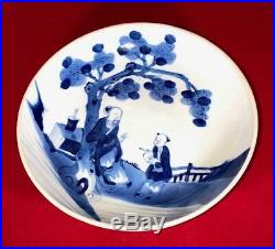 Dehua Blue and White 19th C Chinese Porcelain Plate