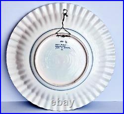 Delft XXL Charger Wall Plate 18.7 Inches Hand-painted Excellent Rare