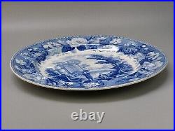 Dinner plate Ancient Greece Pattern Blue & white Stevenson c1830