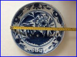 Early Delft Blue & White Plate
