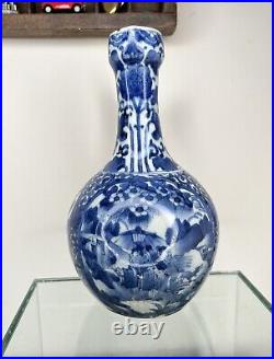 Edo Period Japanese Porcelain Figural Jug / Ewer Blue White 17thC Antique