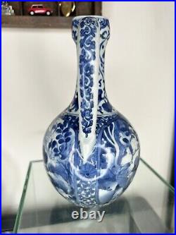 Edo Period Japanese Porcelain Figural Jug / Ewer Blue White 17thC Antique