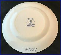 Enoch Wedgwood Tunstall Countryside Dinner Plate Blue White England 10 (15)