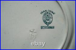 FABULOUS Antique c1890 J & MP BELL, Scottish Pottery Oriental transfer, col. Plate