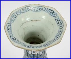 Fabulous Poss Yuan Ming Dynasty Vase Antique Chinese Blue White