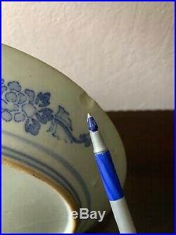 Fine Authentic 19th Century Blue & White Japanese Igezara Charger Plate Signed